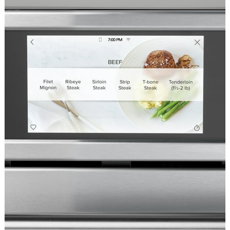 Café - 30" Built-In Single Electric Convection Wall Oven with 240V Advantium Technology - Matte white