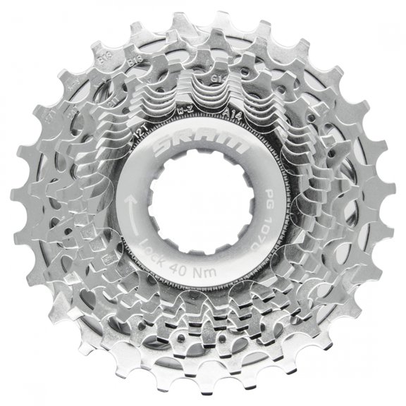 SRAM PG-1070 Cassette- Range: 12-27 Drivetrain Speeds: 10