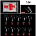 thumbnail image 2 of 500PCS French Point Ballet Nail Clear Gelly Tips Soft Gel Full Cover Nail Tips, 2 of 2