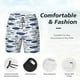 thumbnail image 3 of Fotbe Blue Fish Traje de Baño para Hombre – Shorts de Natación de Secado Rápido con Forro y Bolsillos-Small, 3 of 6