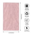 thumbnail image 2 of Fotbe Pink Stripes Toalla Premium con Patrón, Toalla de Microfibra de Secado Rápido, Ligera y Altamente Absorbente (27.5x16in), Ideal para Uso Diario, 2 of 6