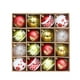 thumbnail image 1 of Conjunto Navideño Pintado En Rojo, Verde Y Blanco Adornos Para El Árbol De Navidad Adornos Para Fiestas En Casa, 1 of 8