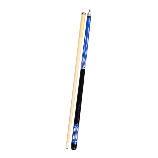 Lipstore Billiard Pool Cue Stick 1/2 Handmade for Billiard Starters Beginners Blue