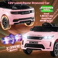 thumbnail image 5 of Infans 12V Kids Ride On Car Licensed Land Rover Electric Vehicle w/ Remote Control, 5 of 7