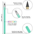 thumbnail image 2 of LAICAIW 5 PCS Inkless Pencil, Infinity pencil, Reusable Everlasting Pencil, Replaceable Nib Inkless Pencil for Writing, Drawing, Drafting, Students Home Office School Supplies（Macaron）, 2 of 7