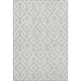 thumbnail image 2 of Addison Rugs Mayfield Washable Transitional Geometric Silver Rectangle Rug, 3' x 5', 2 of 6