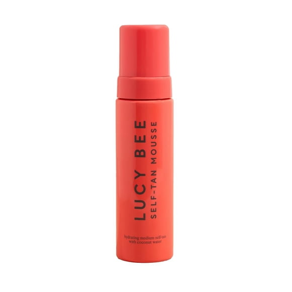 Mousse autobronceadora Lucy Bee, tamaño mediano personalizable, 200 ml