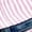 Pink, variant on Women'S Striped Button Down Slim Fit Shirt Long Sleeve Collar Blouse Tops Pink XXL