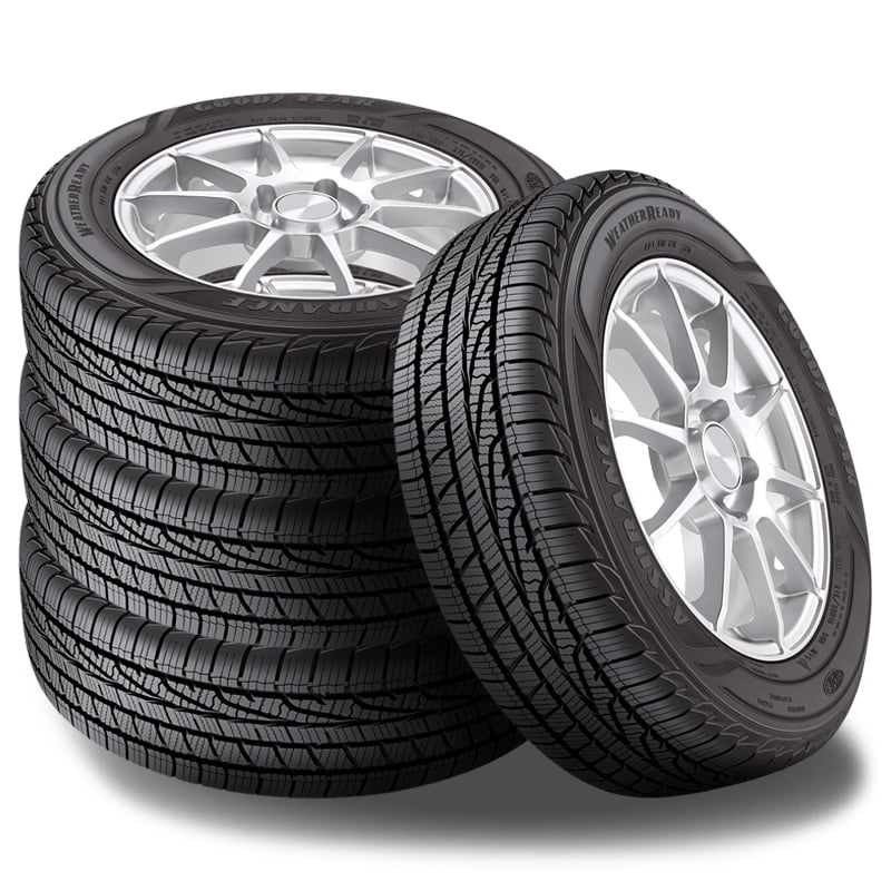 Set of 4 Goodyear Assurance WeatherReady 255/65R18 111T All Season