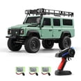 thumbnail image 2 of Camión de Control Remoto Para Niños 1/18 Auto de Control Remoto Car Off-Road Car 4Wd 2.4Ghz Actura A Seculación A Secula Coche Con Leches liderado para Todo Terrino 3 Batería, 2 of 7