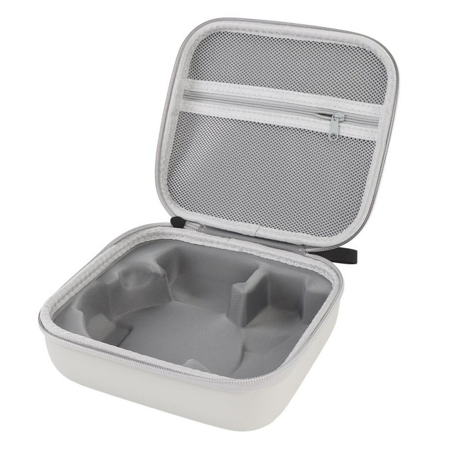 Drone Case, Scratch Proof PU Leather EVA Drone Protective Case for Drone Battery Grey,Orange