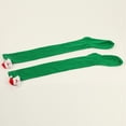 thumbnail image 6 of NMMUED Christmas Socks for Women Christmas Gifts for Women Striped Socks Christmas Thigh High Socks Long Socks for Women Holiday Stockings for Women Thigh High Stockings Green One Size, 6 of 7