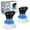Blue, variant on MR.Siga Dish Scrub Brush for Kitchen, Palm Brush Dish Scrubber with Ergonomic Grip,Nylon Brush, Gray, Pack of 2,