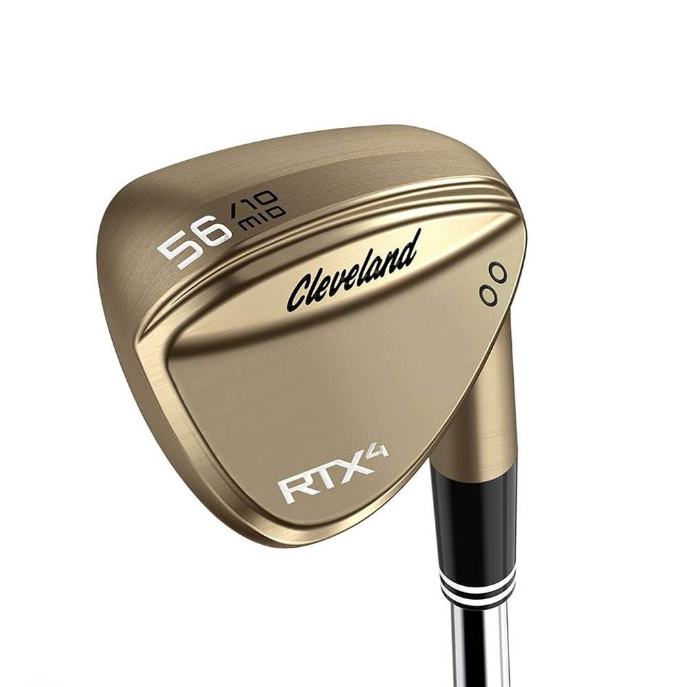 Cleveland Golf RTX4 54 Degree Mid Sole Bounce Tour Raw Sand Wedge, Right-Handed