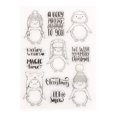 thumbnail image 1 of T2 Lindos patrones navideños, sello transparente de silicona, suministros para hacer tarjetas navideñas, 1 of 5