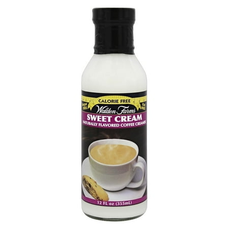 Walden Farms Calorie Free Coffee Creamer, Sweet Cream, 12 Fl Oz