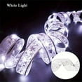 thumbnail image 1 of Dsseng 1PC LED Ribbon Lights  Battery-Powered Festive Satin Strip with Exquisite Pattern  Perfect for Christmas  Halloween  Thanksgiving  New Year Decorations – Non-Rechargeable  Requir, 1 of 6