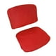 thumbnail image 1 of 1 juego de fundas elásticas para ordenador de oficina con diseño dividido, color rojo Vino rojo, 1 of 9