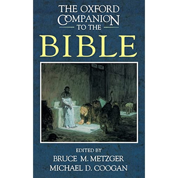 Pre-Owned The Oxford Companion to the Bible, 9780195046458, 0195046455, Hardcover, 1 edition