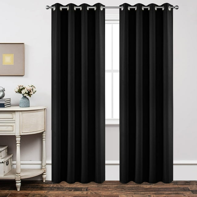 Juego de 2 paneles de cortinas Joydeco Blackout de 84 pulgadas de largo