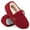 Burgundy, variant on LongBay Women's Fuzzy Memory Foam Slippers Warm Cozy Shearling House Slippers for Ladies Supportive Slip on Indoor Home Shoes