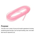 thumbnail image 3 of Aquarium Airline Tubing Hose 5/32" ID 15/64" OD 1Pack 13.12 Ft for Fish Tank, Terrariums, Pink, 3 of 6