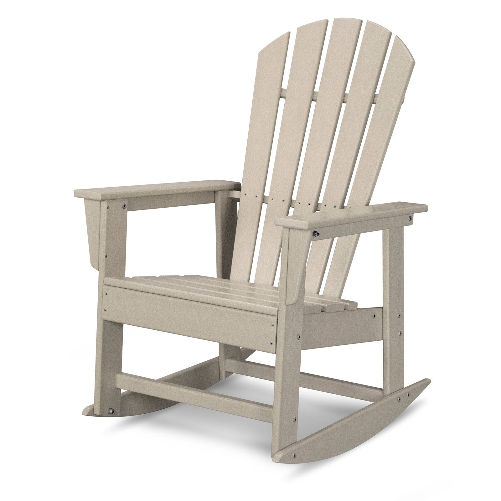 POLYWOOD® South Beach Recycled Plastic Adirondack Rocking Chair