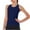 Navy, variant on RQYYD Womens Workout Tops for Women Racerback Tank Tops Mesh Yoga Shirts Athletic Running Tank Tops Sleeveless Gym Clothes