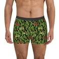 thumbnail image 2 of KLL Green Cacti And Red Chili Men's Cotton Boxer Briefs Underwear-XX-Large, 2 of 7