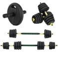 thumbnail image 1 of Set de Pesa Ajustable 30 kg Multifuncional Altera MC0518-A 16 Discos Intercambiables 3 en 1, 1 of 8