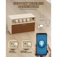 thumbnail image 3 of STRICH 2 x 5 W Mini Bass Amp - Portable, Rechargeable Bass Practice Amplifier with Clean & Drive Channels, 1/8 Headphone, 3 of 8