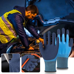 Iumwxz Nitrile Gants Latex Gants de pêche Gants Cold Proof Thermal Cold Storage Antigelez Unisex Porter Windproof basse température Outdoor Sport Work Gants comme montrer Nylon Jusqu'à 45% Désactive