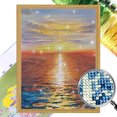 thumbnail image 1 of Hilo Bordado 11CT 3 Hebras Impresión 52*69cm Kit Serie Paisaje Punto Cruz JShteea, 1 of 9