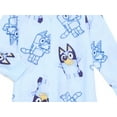 thumbnail image 4 of Bluey Baby Boys and Toddler Boys Blanket Sleeper Pajamas, One-Piece, Sizes 12M-5T, 4 of 4