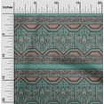 thumbnail image 1 of oneOone Cotton Cambric Fabric Leaves & Floral Block Print Fabric BTY 56 Inch Wide, 1 of 4