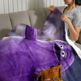 thumbnail image 3 of Grimace anti-pilling, suave, ligera, esponjosa y acogedora de lujo para hogar y cocina – Perfecta para niños y adultos,120X80cm, 3 of 6
