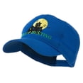 thumbnail image 2 of Halloween Ghost Hunting with House Embroidered Cap - Royal OSFM, 2 of 5