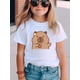 thumbnail image 1 of FA536 Cute capybara, Letter Graphics Printed t shirt for girl Kids Summer Casual Round Neck Tops Tees Child'S Clothing, 1 of 5
