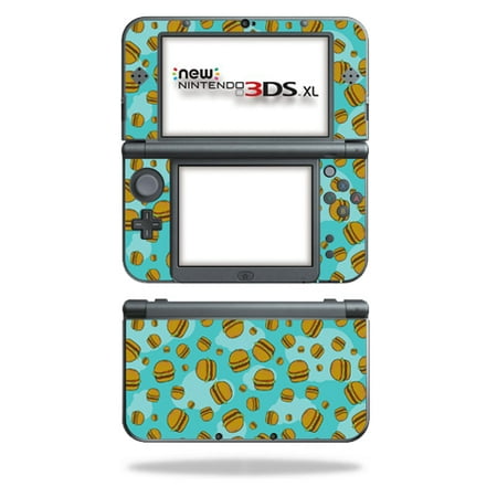 MightySkins Protective Vinyl Skin Decal for New Nintendo 3DS XL (2015) Case wrap cover sticker skins Burger