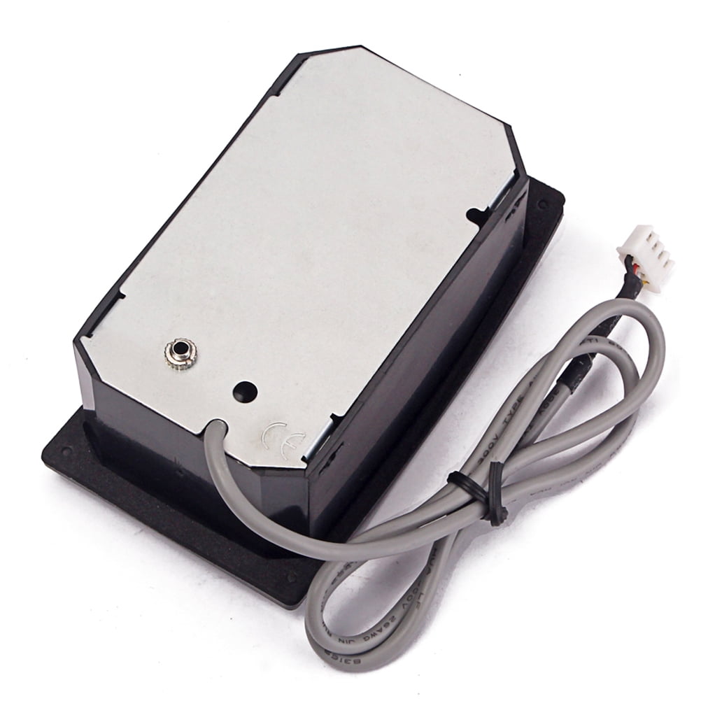 ROMANSENTIAL Black 4 Bands Eq Pickup for Guitar with Volume Bass Treble Presence Control Knobs