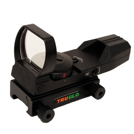 - TruGlo Dual-Color Open Red Dot Sight, Red & Green 5 MOA Dot Reticle - TG8370B