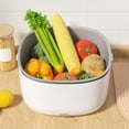thumbnail image 3 of Frutas y verduras Lavadora de frutas y verduras Limpieza de 360 ​​grados Multifunción PP de grado alimenticio Ultrasónico para carne para el hogar para verduras ANGGREK Otros, 3 of 8