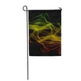 thumbnail image 1 of KDAGR Colorful Abstract Grunge Reggae Colors Green Yellow Red Aged Blank Board Dirty Garden Flag Decorative Flag House Banner 28x40 inch, 1 of 1