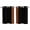 Black, variant on Black Brown Kitchen Curtains 72 Inch Length, Contemporary Boho Modern Art Grommet Top Bedroom Living Room Curtains, Light Filtering Cafe Curtain Drapes 2 Panels Set 104''x72''