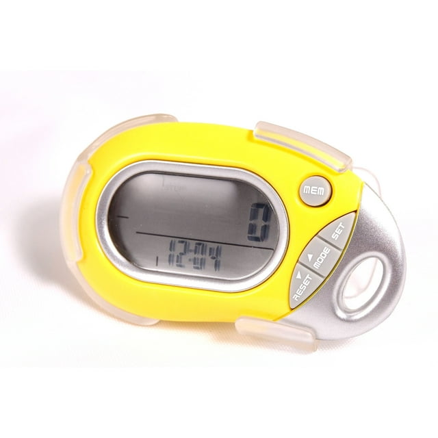 Pedusa PE-771 Tri-Axis Multi-Function Pocket Pedometer and Clip ...