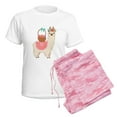 thumbnail image 6 of CafePress - EASTER ALPACHA Pajamas - Women's Short Sleeve Print T-Shirt and Pants Light Cotton Pajama Set, 6 of 7