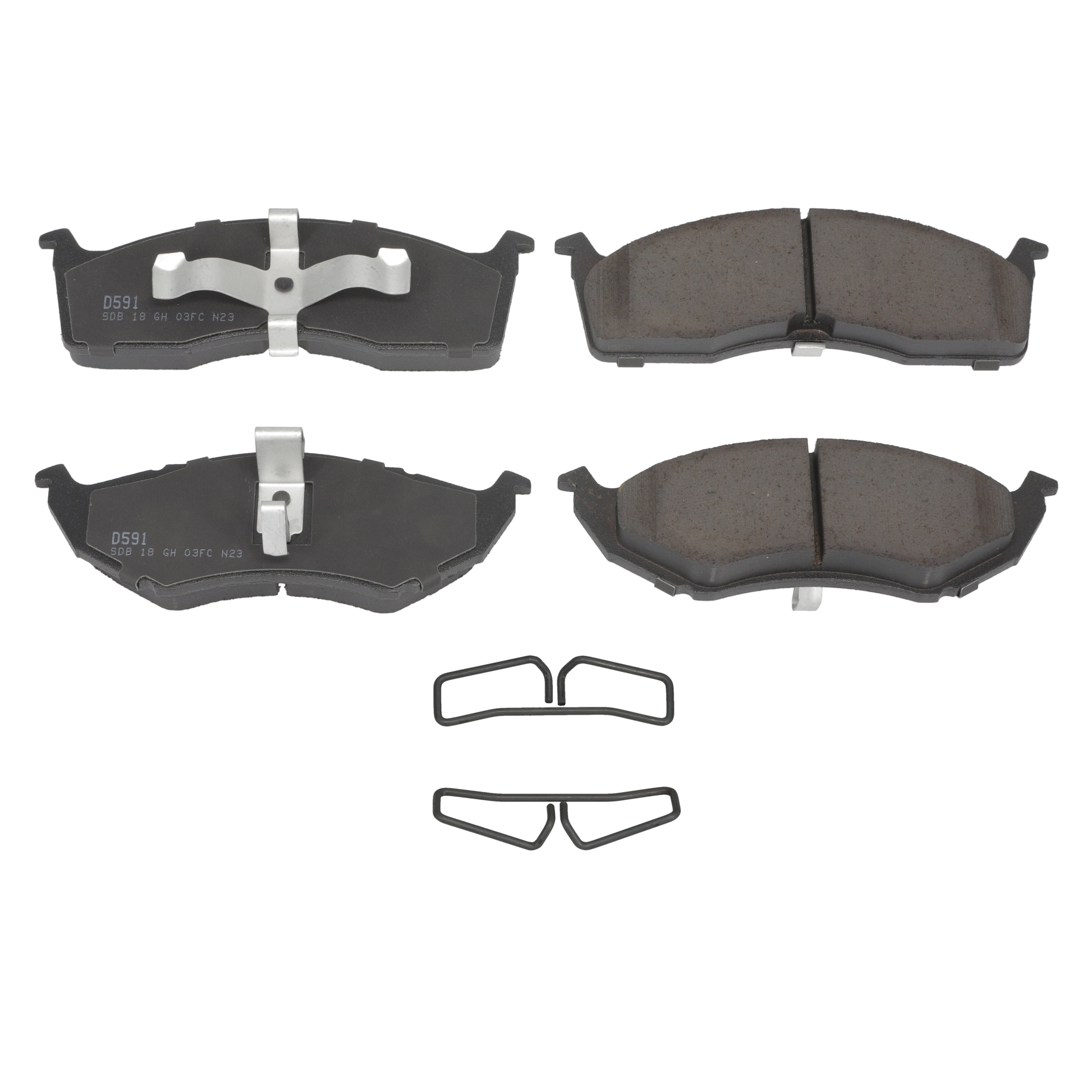 Winstop Brake Pad Set, Front WS.0591.0.C, Dodge Grand Caravan 2000-1996