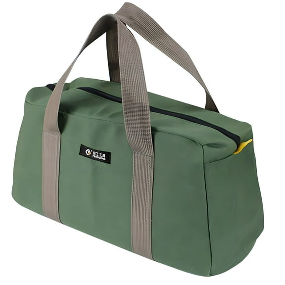 GASTROPOD Heavy Duty Canvas Tool Bag,Mechanics Tool Bag Canvas Multi-function Storage Hand Tool Bag Portable,Waterproof Canvas Work Bag for Cars,Drill,Garden,and Electrician