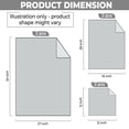 thumbnail image 4 of KAHAF COLLECTION 6 Piece Towel Set Gray – 100% Ringspun Cotton Soft & Highly Absorbent – Includes 2 Bath Towels, 2 Hand Towels & 2 Washcloths – Quick Dry, Durable, and Luxurious Bathroom Essentials, 4 of 7
