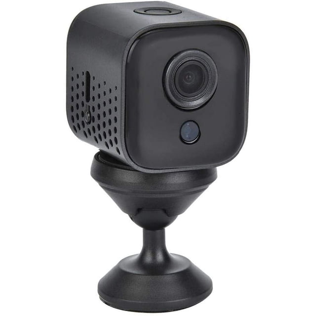 Cámara - Mini cámara HD WiFi 1080P DV 30FPS 16:9 Videocámara IP Detección de movimiento Visión nocturna por infrarrojos Micrófono Hi-Fi incorporado Cámara